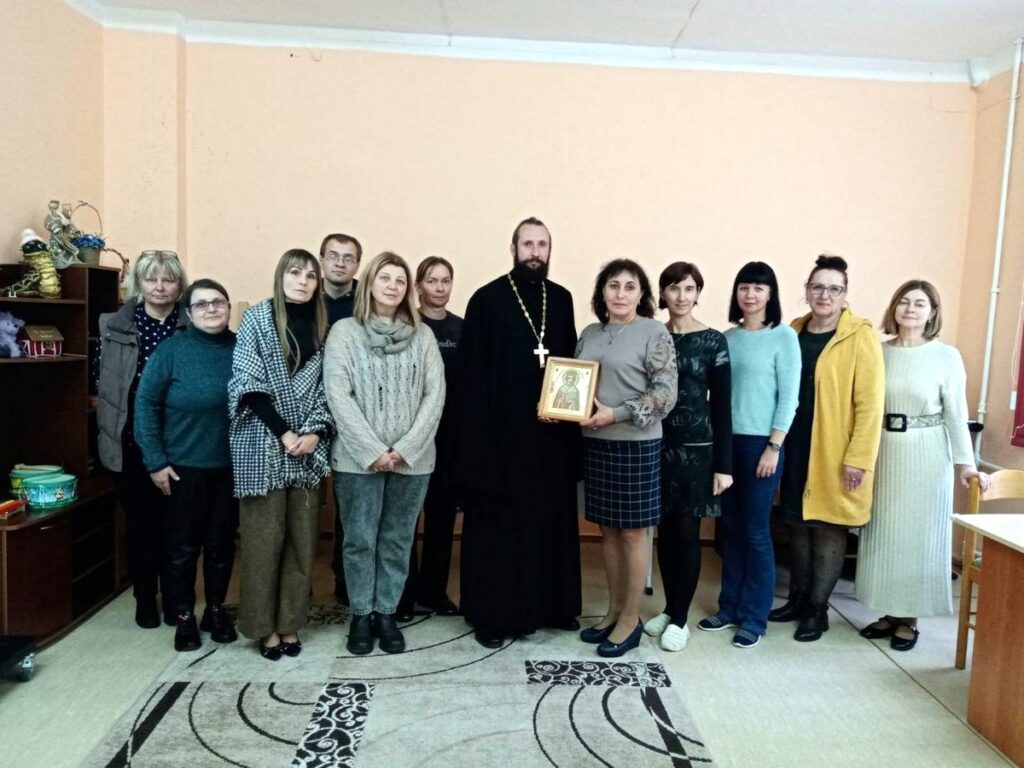 Иерей Сергий Помещиков посетил Витебский областной центр коррекционно-развивающего обучения и реабилитации