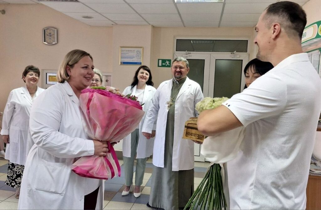 Протоиерей Валерий Серко принял участие в реализации республиканского проекта «Трэці — Бацька»